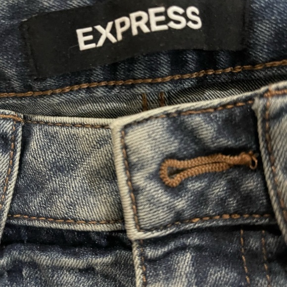 Express low rise jean shorts 00 - Picture 5 of 5